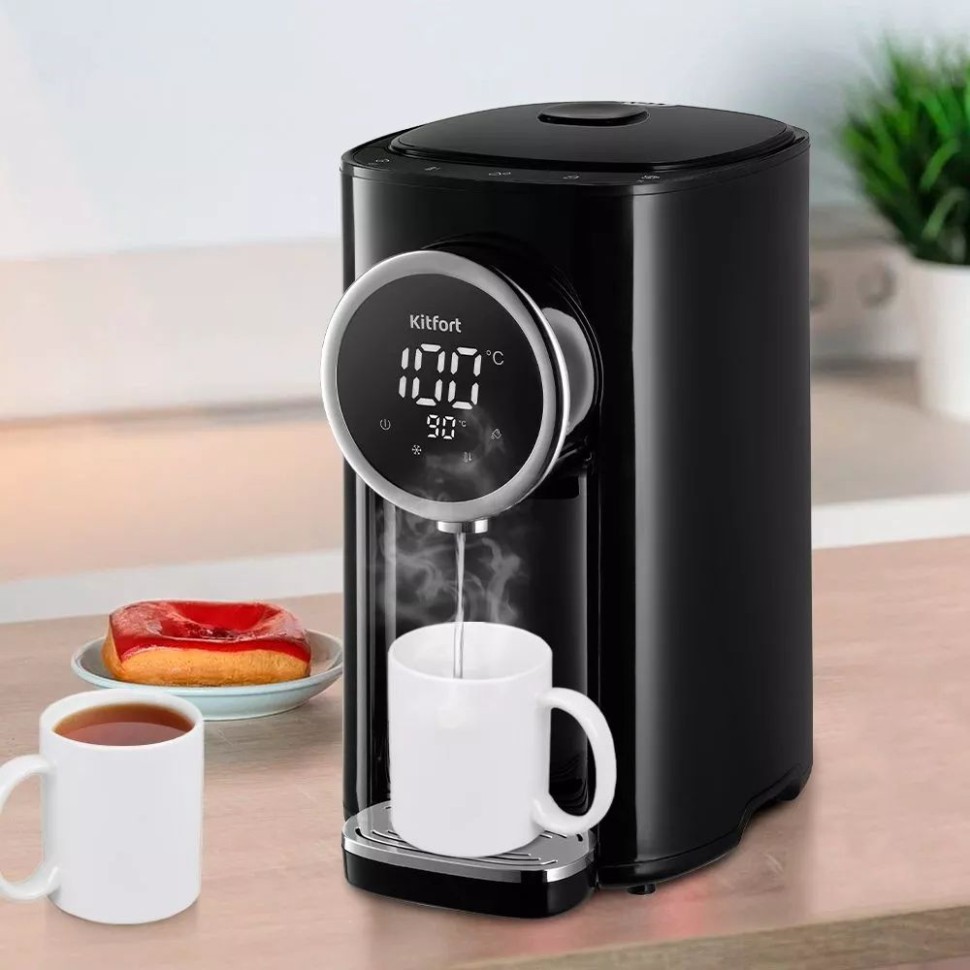 Термопот Kitfort КТ-2516 4.8л. 1450Вт черный  