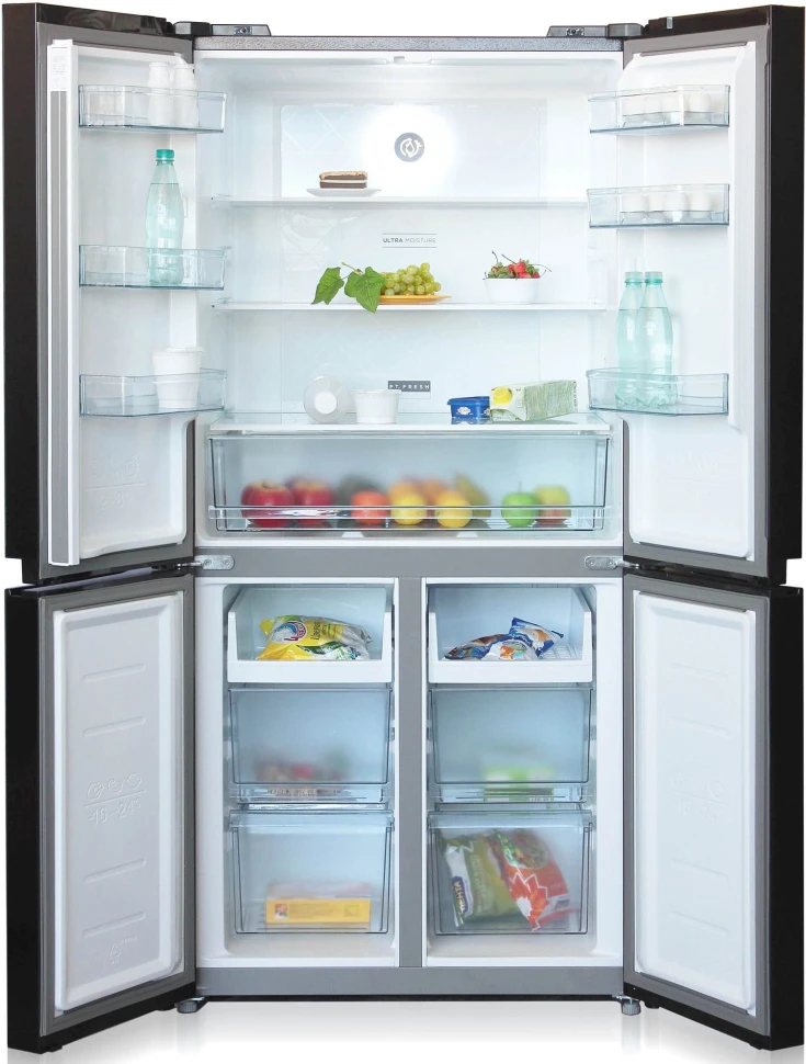 Холодильник Бирюса CD 466 BG 3-хкамерн. черный