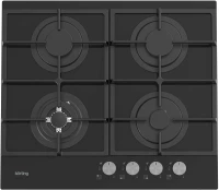 Газовая варочная поверхность Korting HGG 6722 CTN черный
