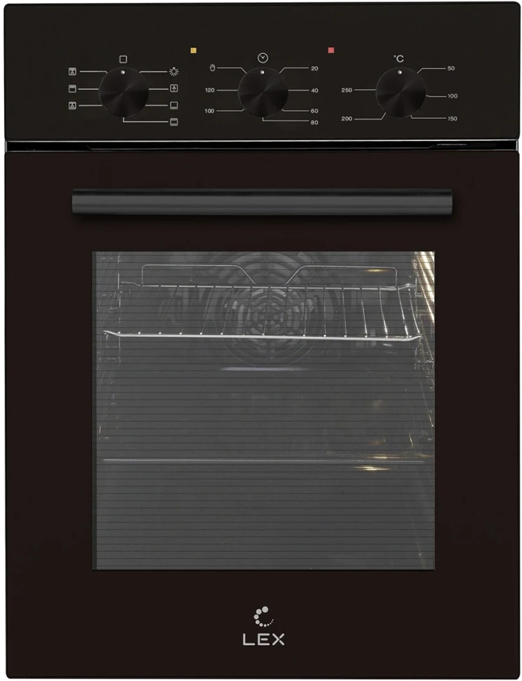 Духовой шкаф Электрический Lex EDM 4570 BBL черный  