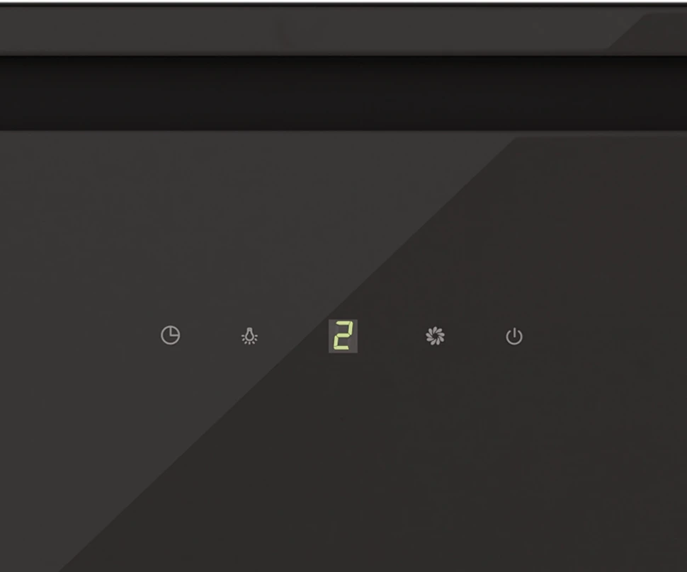 Вытяжка встраиваемая Lex Hyper 900 GS BL черный управление: сенсорное (1 мотор)  