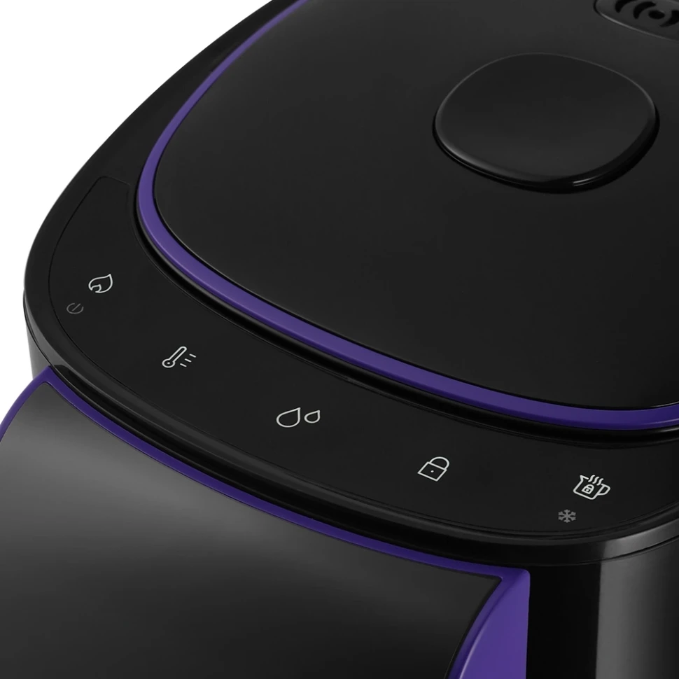 Термопот Kitfort КТ-2517 4.8л. 1450Вт черный/фиолетовый  