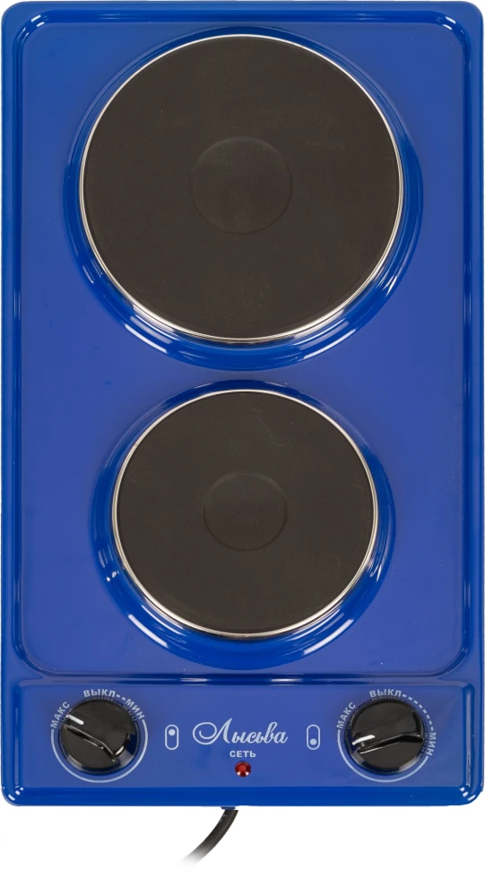 Плита Электрическая Лысьва ЭПБ 22 синий эмаль (настольная)