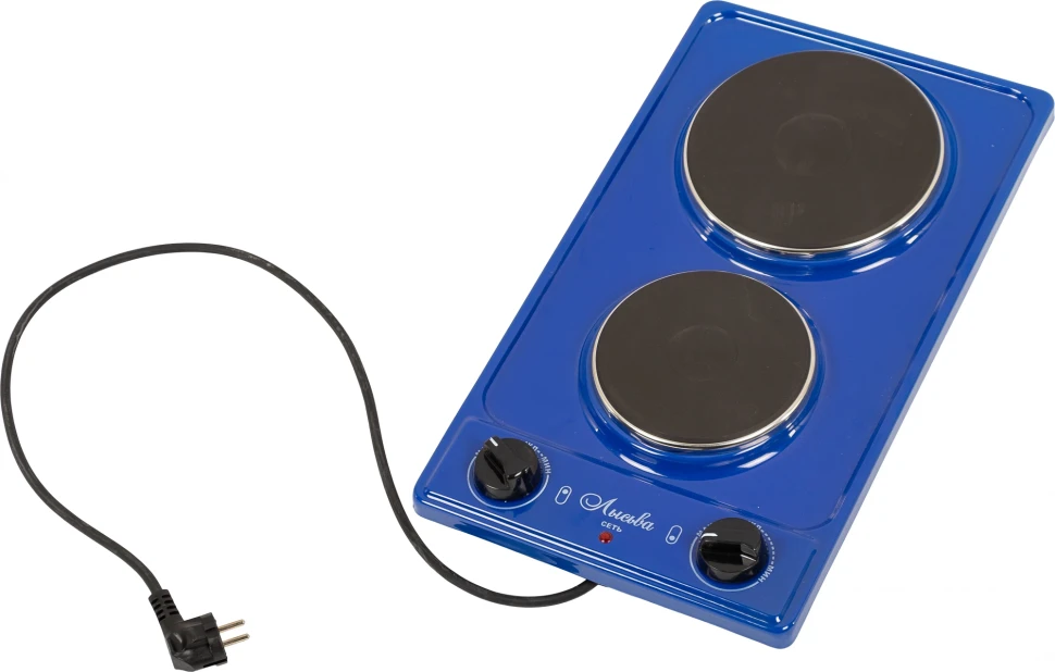 Плита Электрическая Лысьва ЭПБ 22 синий эмаль (настольная)