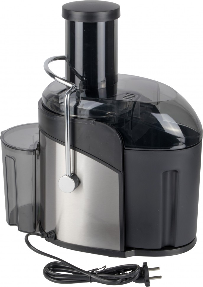 Соковыжималка центробежная BBK JC080-H03 800Вт рез.сок.:750мл. черный/серебристый  