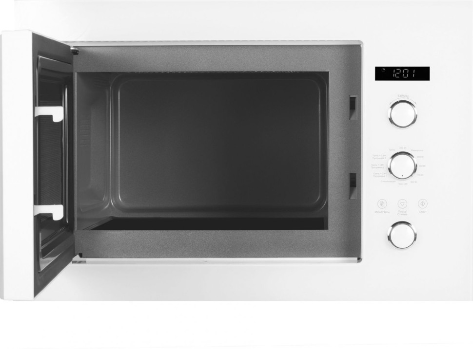 Микроволновая печь Weissgauff HMT-252 25л. 900Вт белый (встраиваемая)