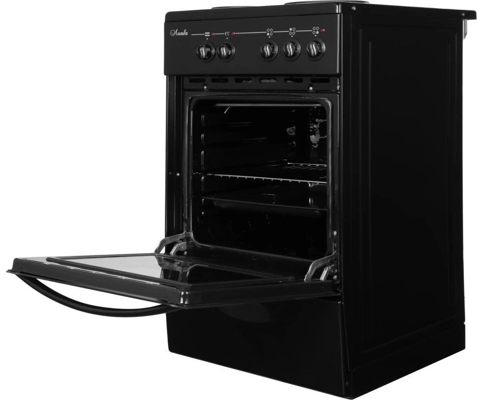 Плита Электрическая Лысьва ЭП 301 МС черный эмаль (без крышки)  