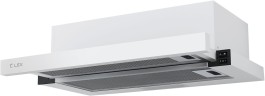 Вытяжка встраиваемая Lex Hubble 2M 600 белый управление: кнопочное (2 мотора)