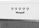 Вытяжка встраиваемая Weissgauff Alpha 50 PB WH белый управление: кнопочное (1 мотор)  