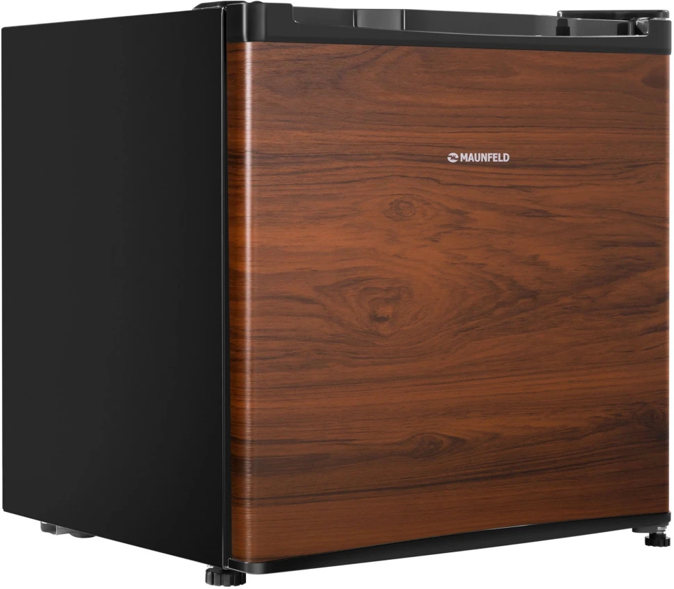 Холодильник Maunfeld MFF50WD 1-нокамерн. дерево/черный мат.
