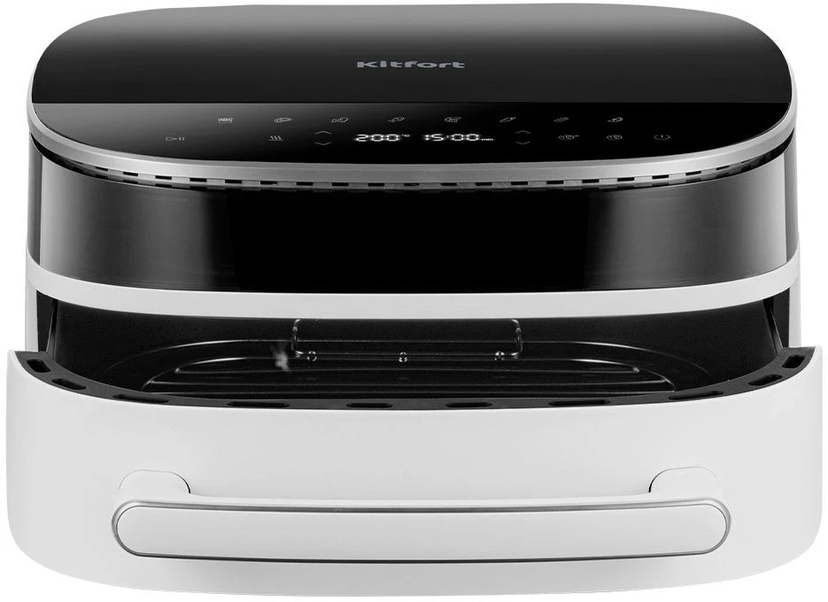 Аэрогриль Kitfort КТ-8150 6л 2850Вт белый/черный  
