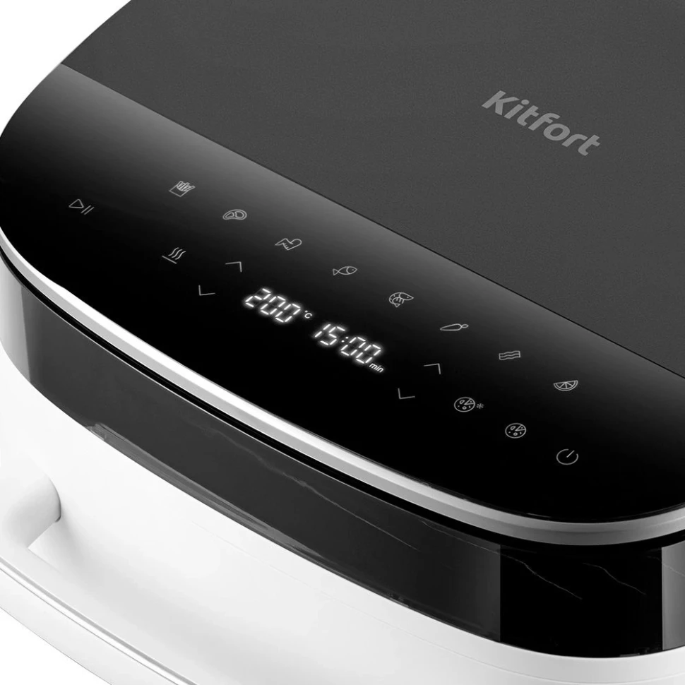 Аэрогриль Kitfort КТ-8150 6л 2850Вт белый/черный  