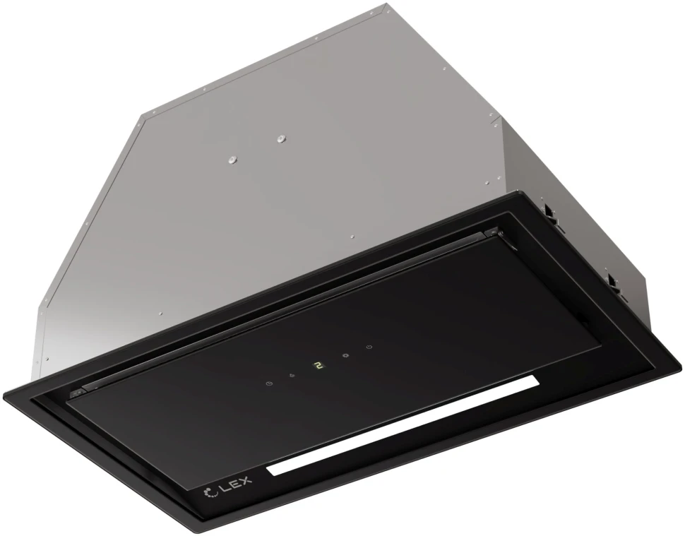 Вытяжка встраиваемая Lex Hyper 900 GS Inverter BL черный управление: сенсорное (1 мотор)
