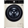 Стиральная машина LG F2V5HS9B, бежевый  