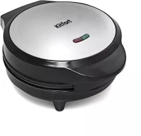 Вафельница Kitfort KT-1617 700Вт серебристый/черный
