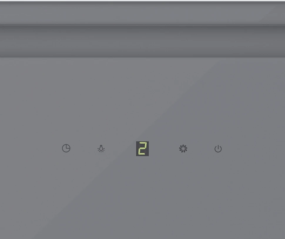 Вытяжка встраиваемая Lex Hyper 600 GS Inverter GR серый управление: сенсорное (1 мотор)  