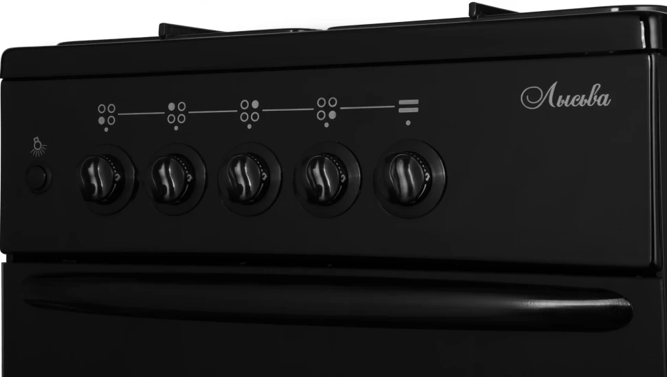 Плита Газовая Лысьва ГП 400 МС СТ-2у черный (без крышки) реш.сталь
