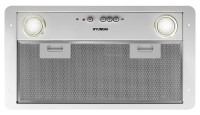 Вытяжка встраиваемая Hyundai HBB 6035 W белый управление: кнопочное (1 мотор)