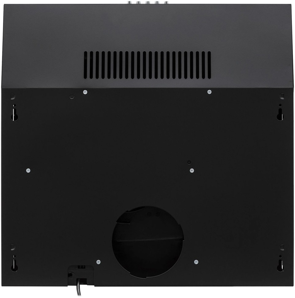 Вытяжка козырьковая Krona Osten 500 Pb черный управление: кнопочное (1 мотор)