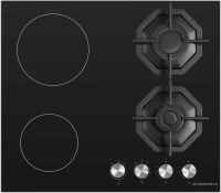 Газовая варочная поверхность Maunfeld EEHG.642VC.2CB/KG черный