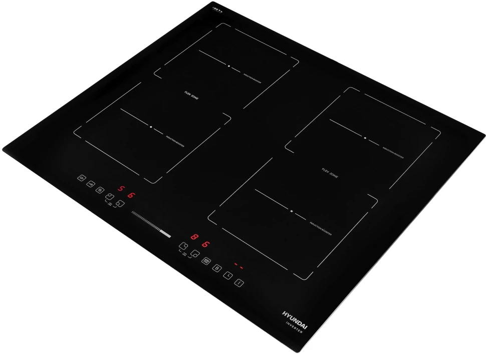 Индукционная варочная поверхность Hyundai HHI 6772 BG черный