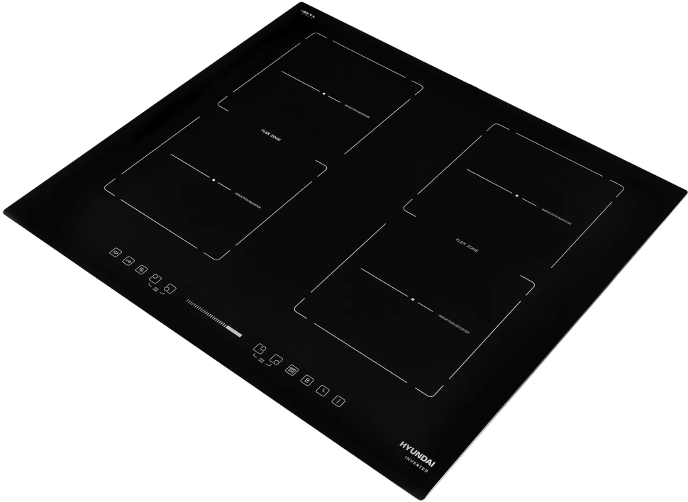 Индукционная варочная поверхность Hyundai HHI 6772 BG черный
