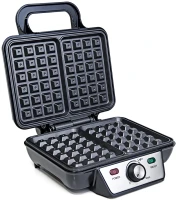 Вафельница Kitfort KT-1620 920Вт серебристый/черный