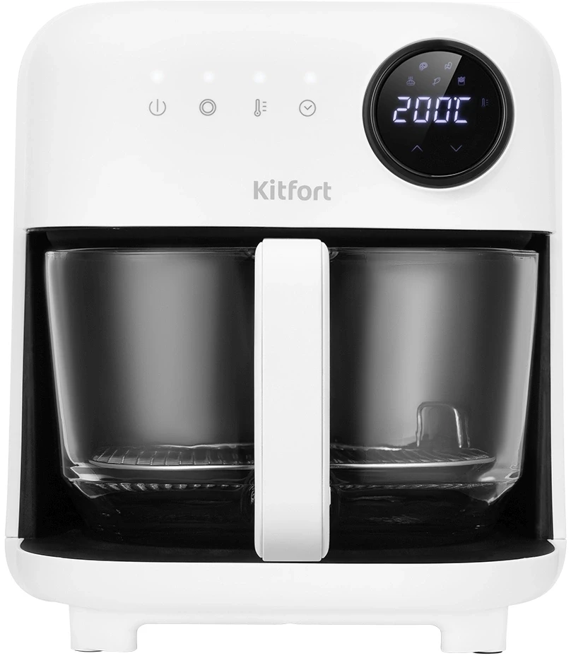 Аэрогриль Kitfort КТ-2255 1300Вт белый