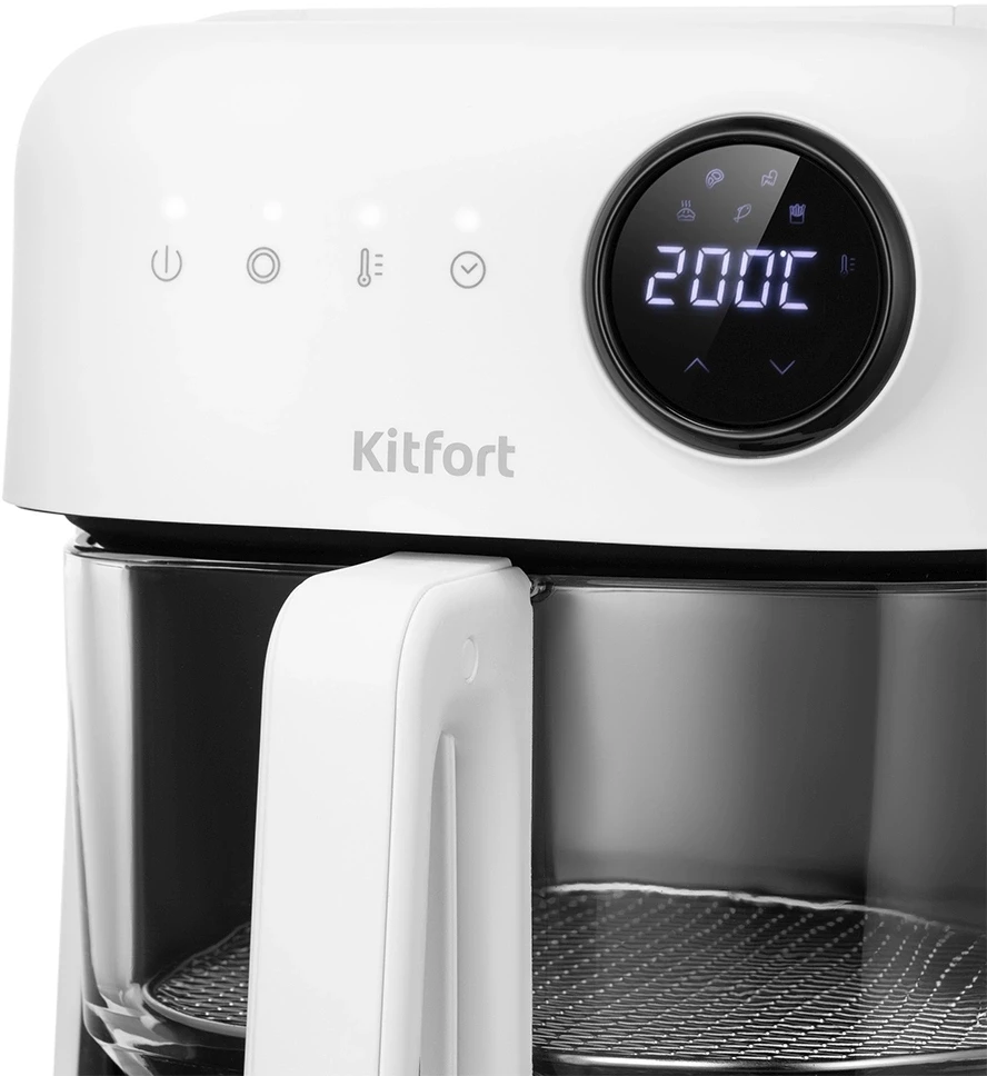 Аэрогриль Kitfort КТ-2255 1300Вт белый