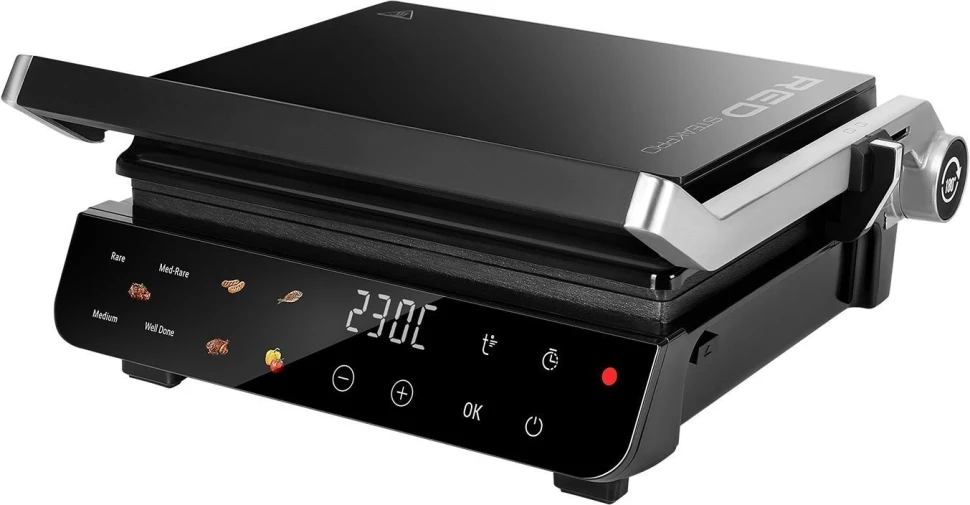 Электрогриль Red Solution G830D 2000Вт черный  