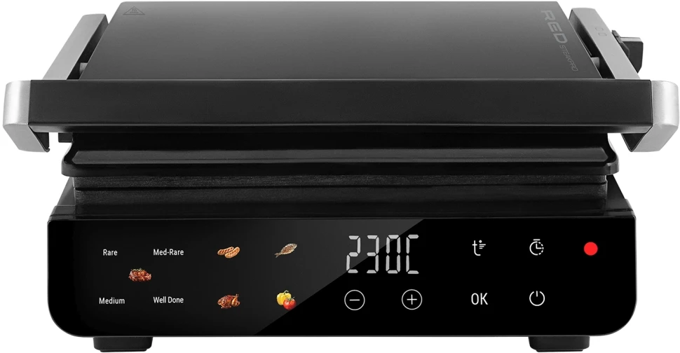 Электрогриль Red Solution G830D 2000Вт черный  