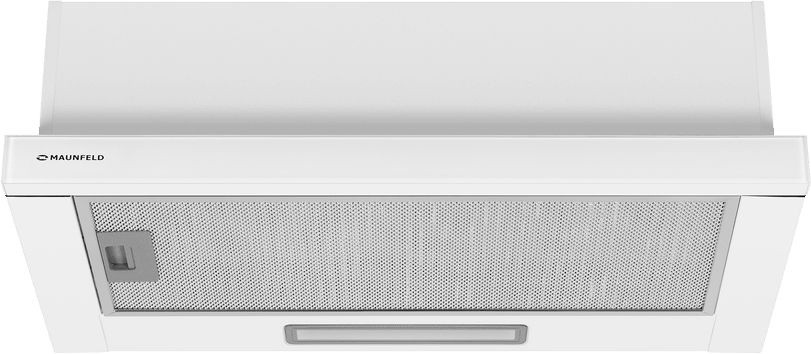 Вытяжка встраиваемая Maunfeld Clyde 50 белый управление: кулисные переключатели (1 мотор)  