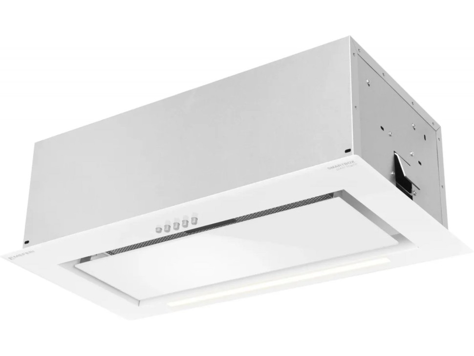 Встраиваемая вытяжка Meferi Power SmartBox60WH Glass белый  