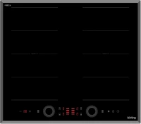 Индукционная варочная поверхность Korting HIB 68700 B Quadro черный