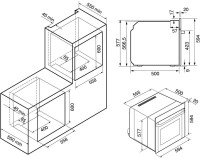 Духовой шкаф Электрический Krona Onore 60 WH G2 белый