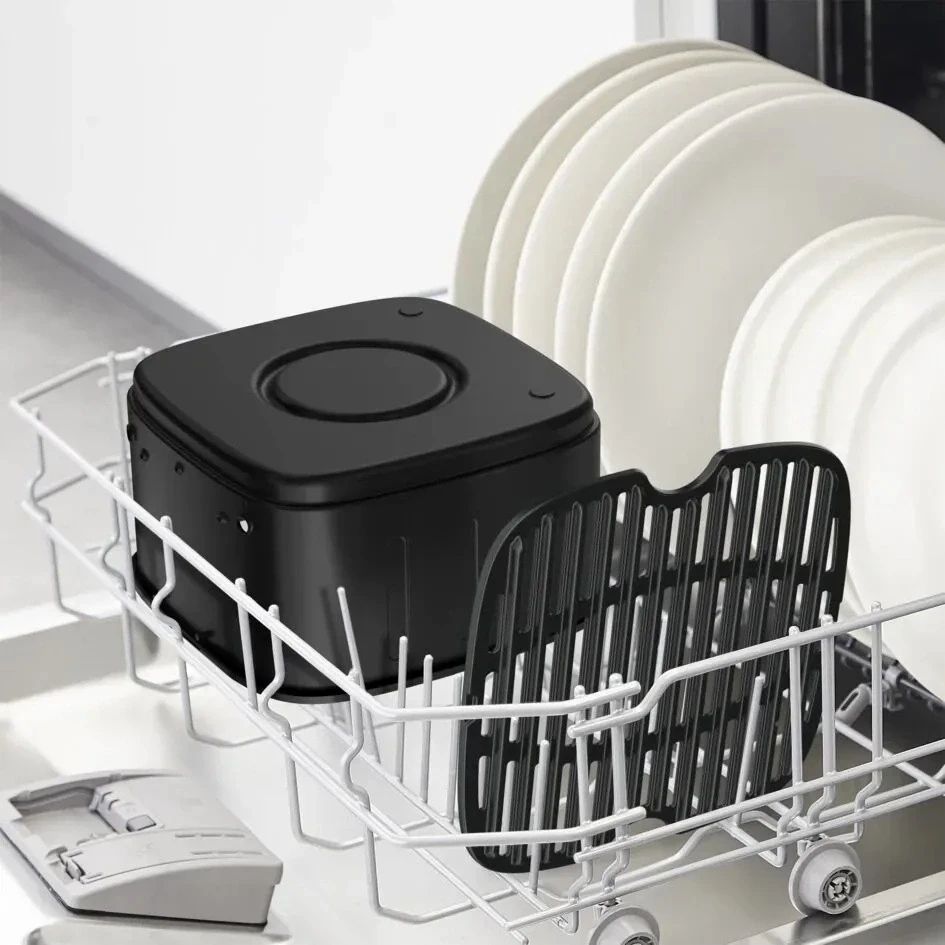 Аэрогриль Tefal EY5528E0 5л 1670Вт черный/серебристый (7211419374)  