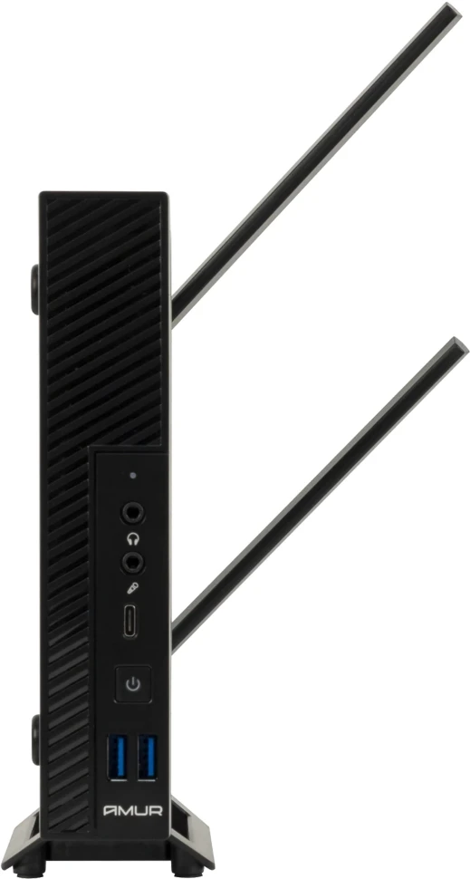 ПК Мини Amur Финвал H6I12 АМУЕ.466219.002 i3 12100 (3.3) 8Gb SSD256Gb UHDG 730 без ОС GbitEth WiFi BT 120W черный (RUS) (АМУЕ.466219.002 2162599)  