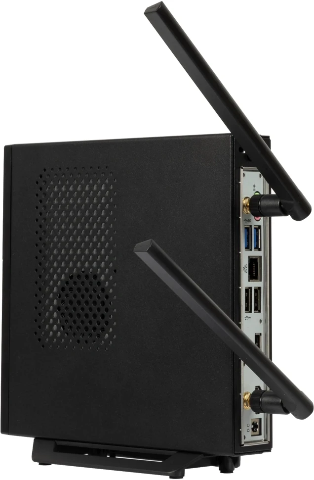 ПК Мини Amur Финвал H6I12 АМУЕ.466219.002 i3 12100 (3.3) 8Gb SSD256Gb UHDG 730 без ОС GbitEth WiFi BT 120W черный (RUS) (АМУЕ.466219.002 2162599)  