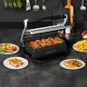 Электрогриль Tefal Optigrill GC724D12 2000Вт серебристый  