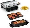 Электрогриль Tefal Optigrill GC724D12 2000Вт серебристый  