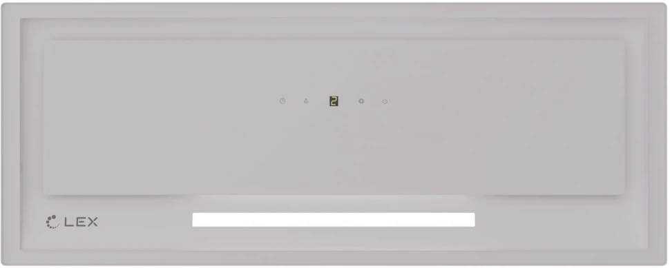 Вытяжка встраиваемая Lex Hyper 900 GS Inverter WH белый управление: сенсорное (1 мотор)