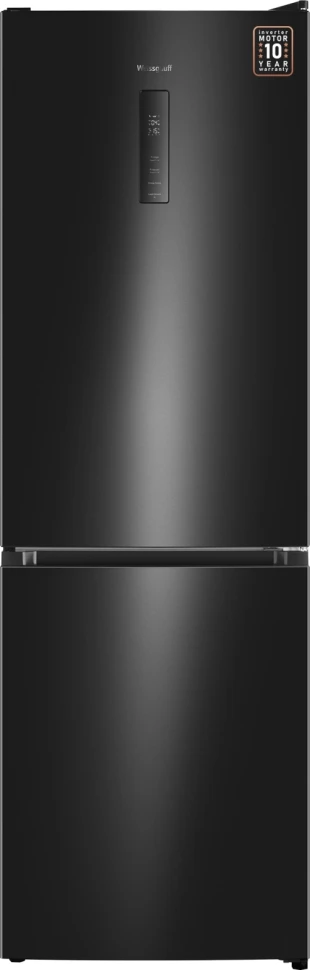 Холодильник Weissgauff WRK 185 Total NoFrost Inverter Black 2-хкамерн. черный инвертер