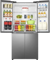 Холодильник Hisense RQ5P470SEI1 3-хкамерн. серый инвертер