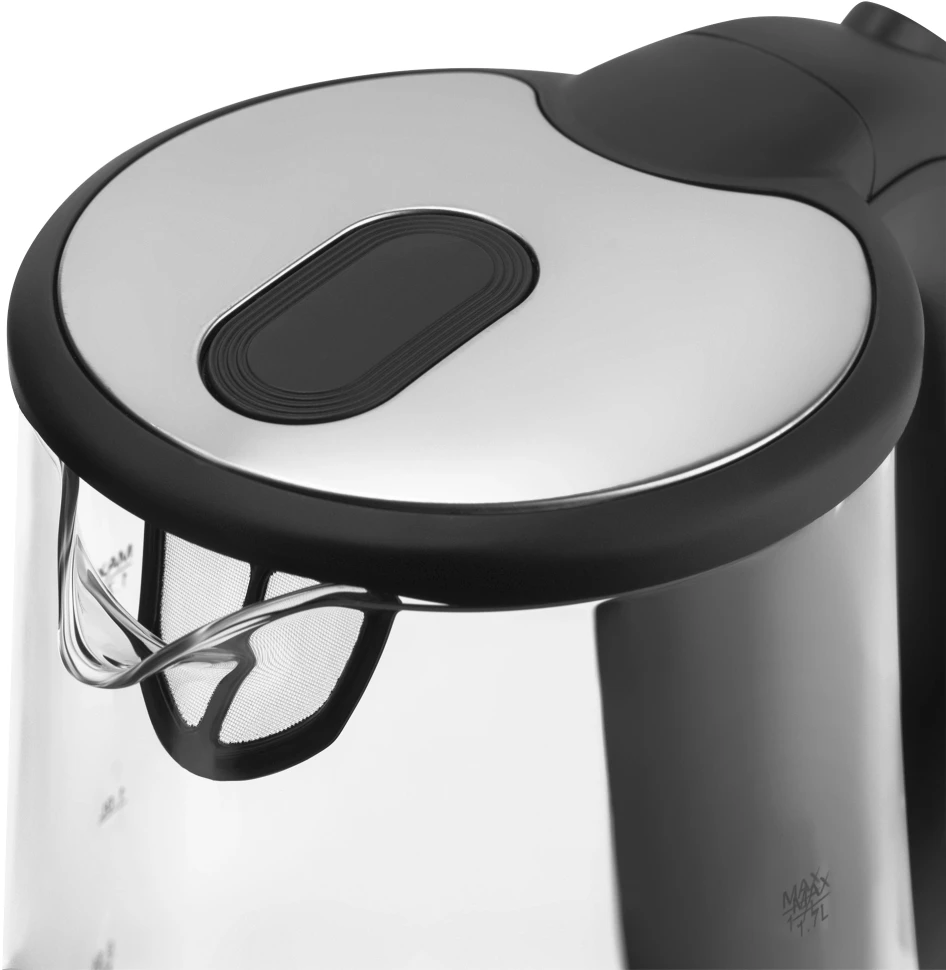 Чайник электрический Vitek VT-7036 1.7л. 2200Вт прозрачный корпус: стекло  