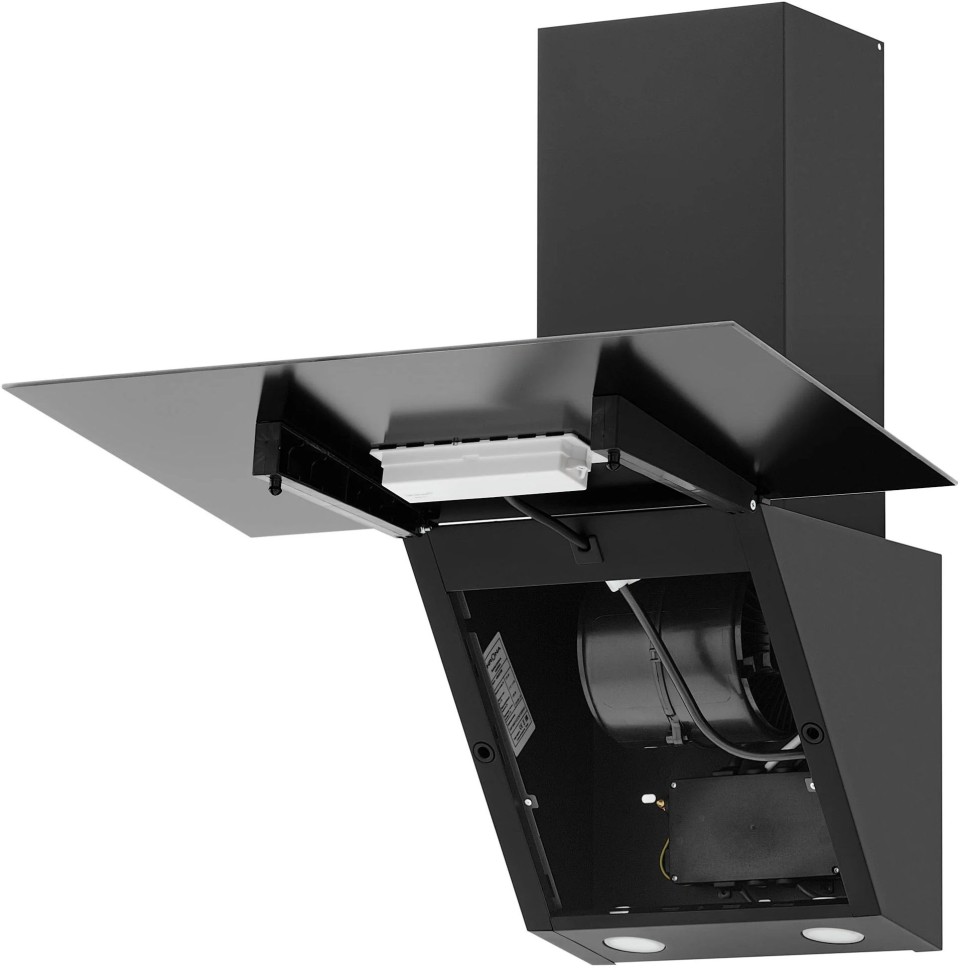 Вытяжка каминная Krona Verein I 600 S черный управление: сенсорное (1 мотор)  