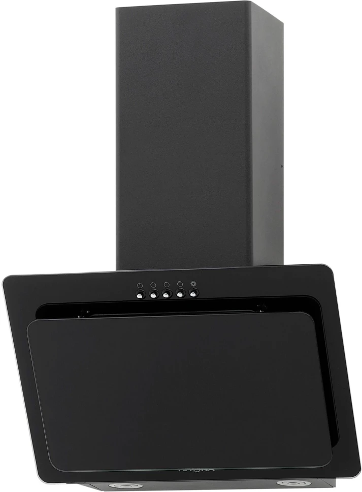 Вытяжка каминная Krona Liva 600 PB черный управление: кнопочное (1 мотор)  