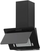 Вытяжка каминная Krona Liva 600 PB черный управление: кнопочное (1 мотор)