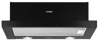 Вытяжка встраиваемая Hyundai HBH 6232 BK черный управление: кулисные переключатели (1 мотор)