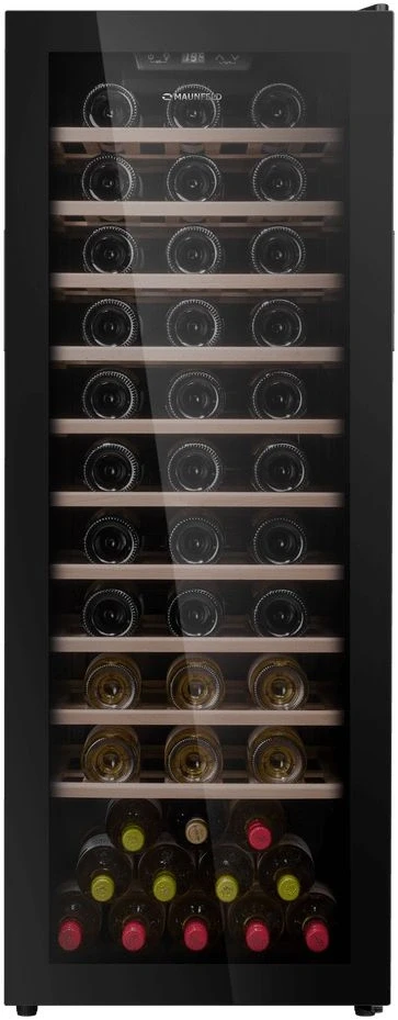 Винный шкаф Maunfeld MFWC-201S84 1-нокамерн. черный глянц.