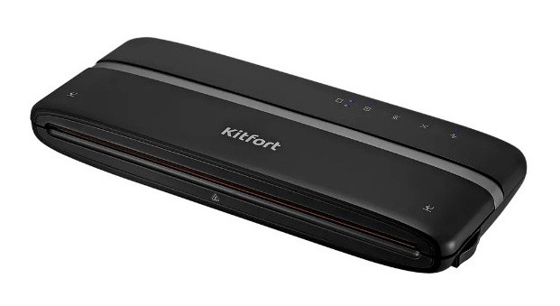 Вакуумный упаковщик Kitfort КТ-1526 110Вт 0.6Бар шир.пак.:27см черный